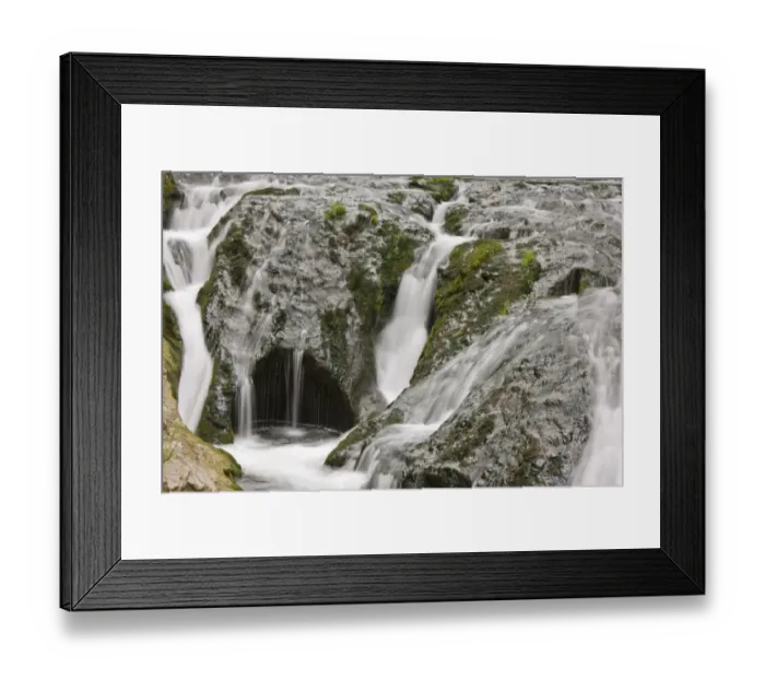Framed Print : River cascade over marble, River Trigrad, Trigrad Gorge, Rhodopi Mountains, Bulgaria, may Framed Print : River cascade over marble, River Trigrad, Trigrad Gorge, Rhodopi Mountains, Bulgaria, may