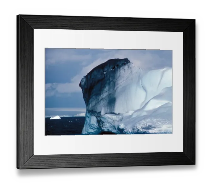 Framed Print : Icebergs Black-topped / Hope Bay, Antarctic Framed Print : Icebergs Black-topped / Hope Bay, Antarctic