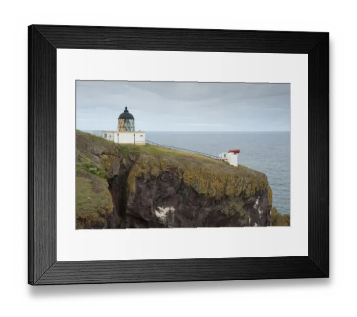 Framed Print : View of lighthouse and foghorn, St. Abbs Head Lighthouse, St. Abbs Head, Berwickshire, Scottish Borders, Scotland, july Framed Print : View of lighthouse and foghorn, St. Abbs Head Lighthouse, St. Abbs Head, Berwickshire, Scottish Borders, Scotland, july