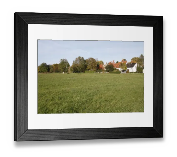 Framed Print : View of commonland reserve, Mellis Common, Mellis, Suffolk, England, october Framed Print : View of commonland reserve, Mellis Common, Mellis, Suffolk, England, october