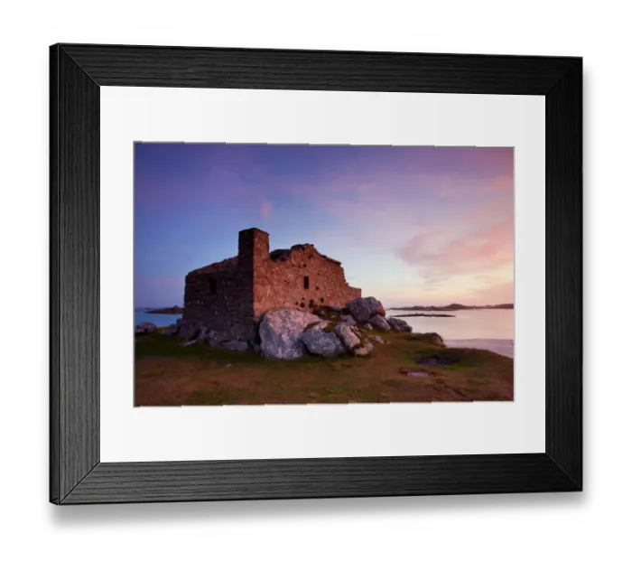 Framed Print : 16th century fort built to defend harbour at sunrise, The Blockhouse, Block Point, between Green Porth and Cooks Porth Framed Print : 16th century fort built to defend harbour at sunrise, The Blockhouse, Block Point, between Green Porth and Cooks Porth