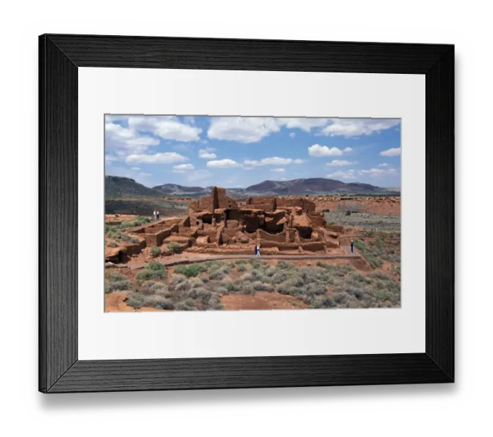 Framed Print : America Nth. USA Arizona. The prehistoric Sinaguan & Anasazi dwellings at Wupatki, Arizona Framed Print : America Nth. USA Arizona. The prehistoric Sinaguan & Anasazi dwellings at Wupatki, Arizona