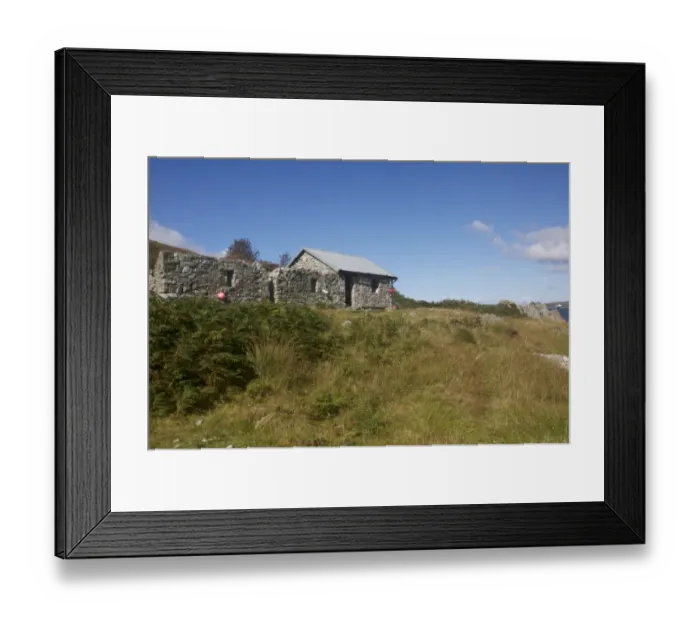 Framed Print : Bothy at coast, An Cladach Bothy, Islay Sound, Islay, Inner Hebrides, Scotland, september Framed Print : Bothy at coast, An Cladach Bothy, Islay Sound, Islay, Inner Hebrides, Scotland, september