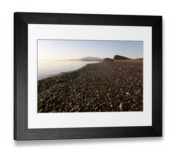 Framed Print : View of pebble beach, Bahia de los Angeles, Sea of Cortes, Baja California, Mexico, march Framed Print : View of pebble beach, Bahia de los Angeles, Sea of Cortes, Baja California, Mexico, march