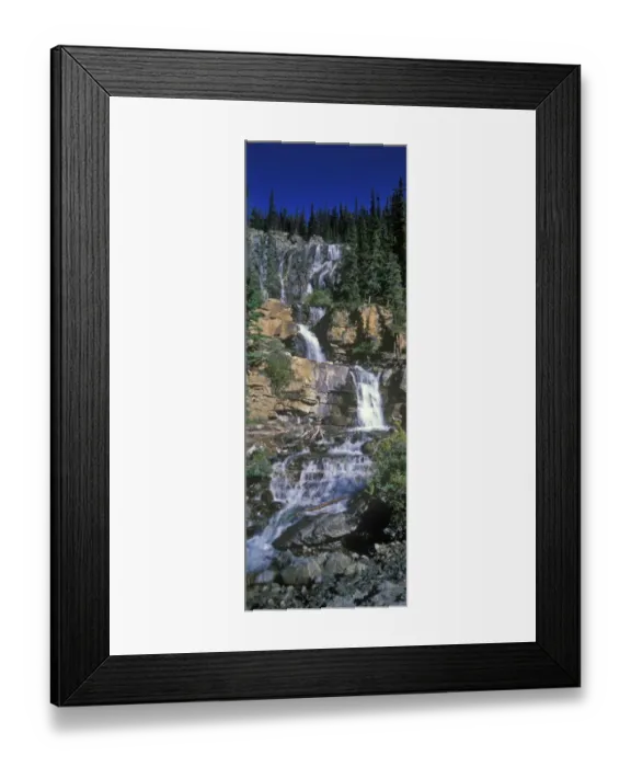 Framed Print : Canada Tangle Creek Falls - Sunwapta River - Jasper National Park, Canada Framed Print : Canada Tangle Creek Falls - Sunwapta River - Jasper National Park, Canada