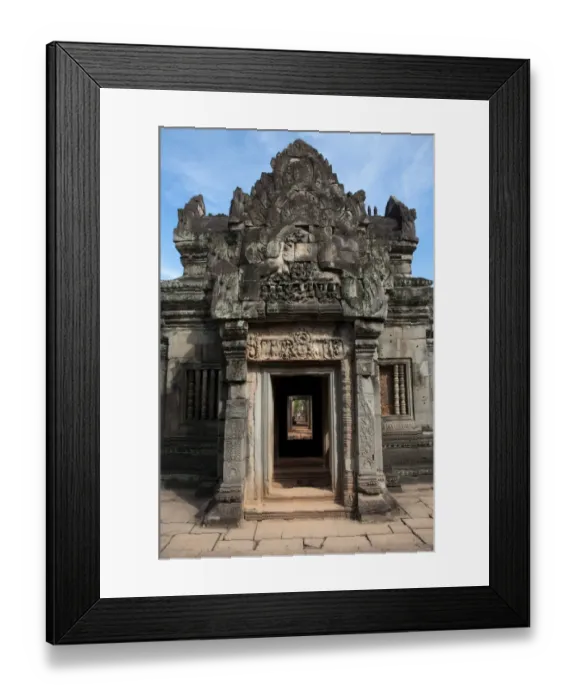 Framed Print : Khmer Hindu temple doorway, Banteay Samre, Angkor, Siem Riep, Cambodia Framed Print : Khmer Hindu temple doorway, Banteay Samre, Angkor, Siem Riep, Cambodia