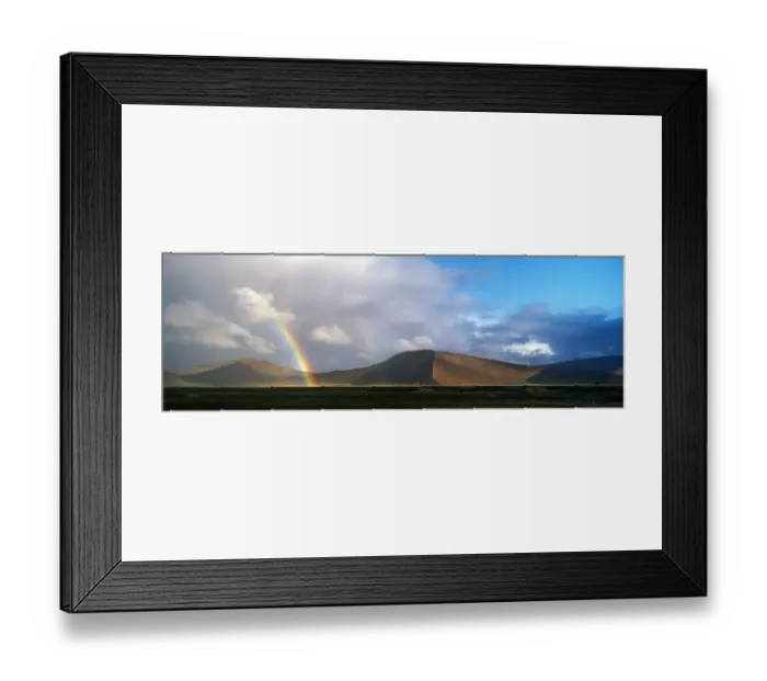 Framed Print : Namibia Rainbow in the sand dunes of Sossusvlei, Namibia Framed Print : Namibia Rainbow in the sand dunes of Sossusvlei, Namibia