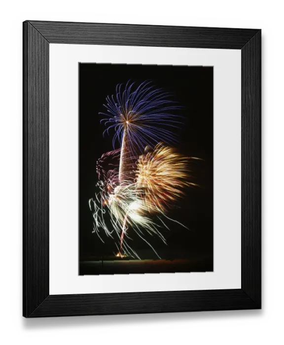 Framed Print : Fireworks display over sea at night, Morecambe, Morecambe Bay, Lancashire, England, september Framed Print : Fireworks display over sea at night, Morecambe, Morecambe Bay, Lancashire, England, september
