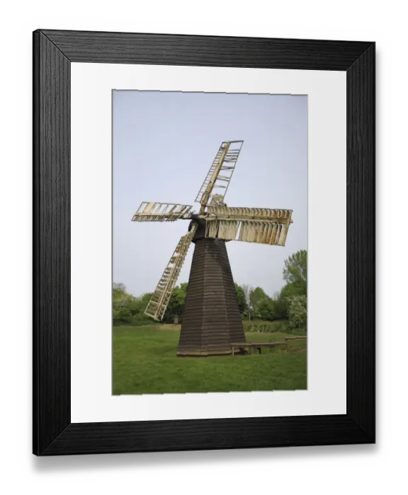 Framed Print : Restored windpump in agricultural museum, Eastbridge Windpump, Museum of East Anglia Life, Stowmarket, Suffolk Framed Print : Restored windpump in agricultural museum, Eastbridge Windpump, Museum of East Anglia Life, Stowmarket, Suffolk