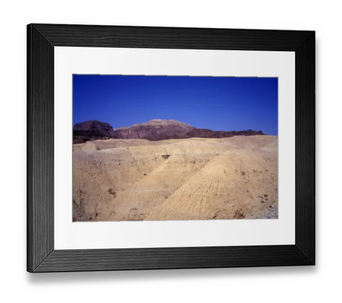 Framed Print : Middle East-Jordan Landscape shaped by water erosion - Jordans Rift Valley Framed Print : Middle East-Jordan Landscape shaped by water erosion - Jordans Rift Valley
