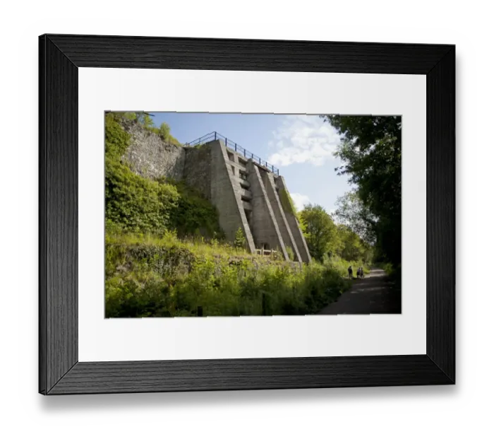 Framed Print : View of habitat regeneration in former limestone quarry, Millers Dale Quarry, Derbyshire Wildlife Trust Reserve Framed Print : View of habitat regeneration in former limestone quarry, Millers Dale Quarry, Derbyshire Wildlife Trust Reserve
