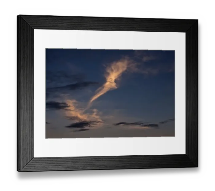 Framed Print : cirrus is the name given to high level clouds, these formations indicate the presence of moisture at high levels Framed Print : cirrus is the name given to high level clouds, these formations indicate the presence of moisture at high levels