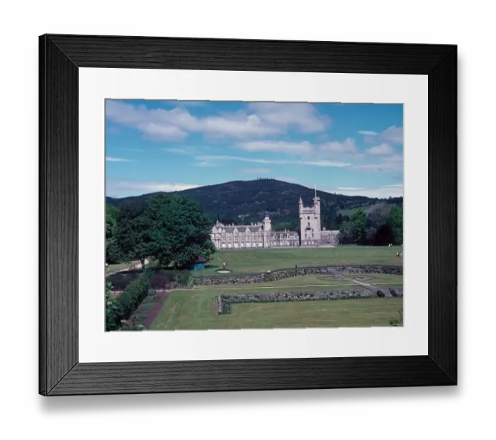 Framed Print : Balmoral Castle in Royal Deeside, Aberdeenshire, has been one of the residences of the British Royal Family since 1852 Framed Print : Balmoral Castle in Royal Deeside, Aberdeenshire, has been one of the residences of the British Royal Family since 1852