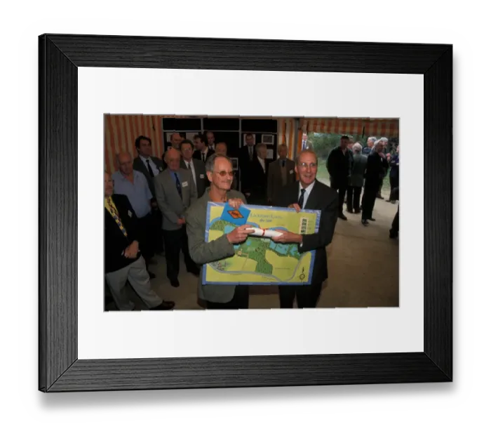 Framed Print : Conservation - Reserves - Opening Presentation at Lackford Lakes - 6th October 2000 - Suffolk W. T