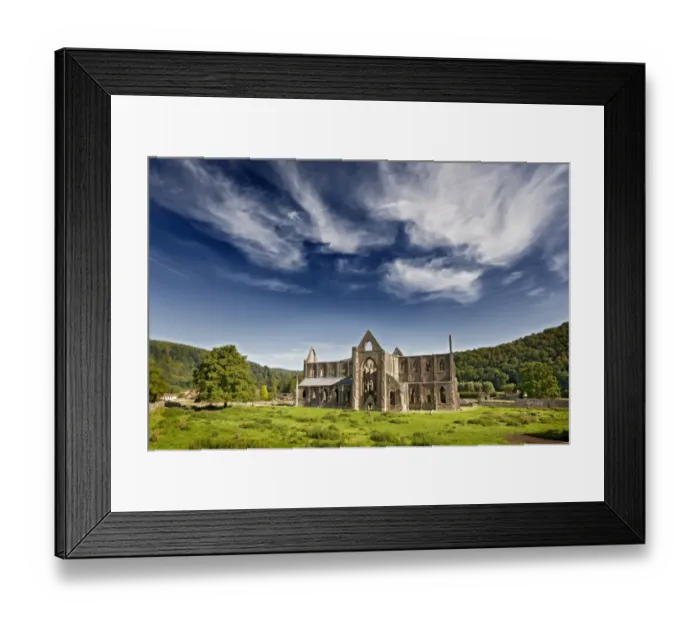 Framed Print : View of Cistercian abbey ruins, Tintern Abbey, Tintern, Wye Valley, Monmouthshire, Wales, august Framed Print : View of Cistercian abbey ruins, Tintern Abbey, Tintern, Wye Valley, Monmouthshire, Wales, august