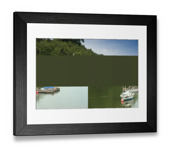 Framed Print : Boats moored on reservoir, created in 1797-1798 to supply water for West Midlands canal system, Rudyard Lake, Rudyard Framed Print : Boats moored on reservoir, created in 1797-1798 to supply water for West Midlands canal system, Rudyard Lake, Rudyard