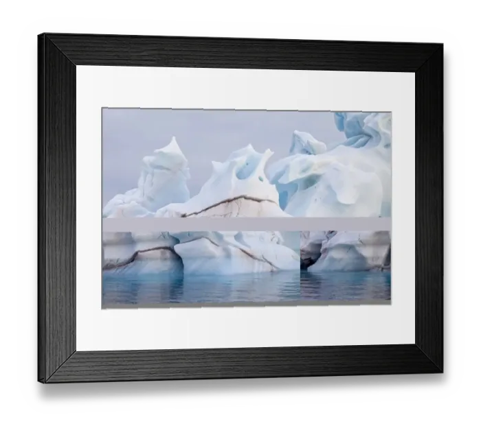 Framed Print : Iceberg drifting at sea, Arctic Sea, Spitsbergen, Svalbard, august Framed Print : Iceberg drifting at sea, Arctic Sea, Spitsbergen, Svalbard, august