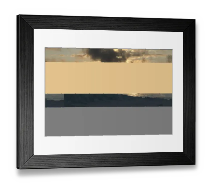 Framed Print : View of boats on intertidal mudflats habitat at sunset, looking towards Grange-over-sands in Cumbria from Morecambe Framed Print : View of boats on intertidal mudflats habitat at sunset, looking towards Grange-over-sands in Cumbria from Morecambe