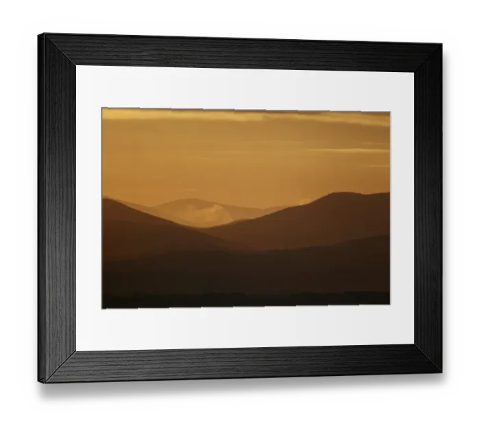 Framed Print : View across estuary towards distant hills at sunrise, looking towards Lake District (Cumbria, England), Solway Firth Framed Print : View across estuary towards distant hills at sunrise, looking towards Lake District (Cumbria, England), Solway Firth