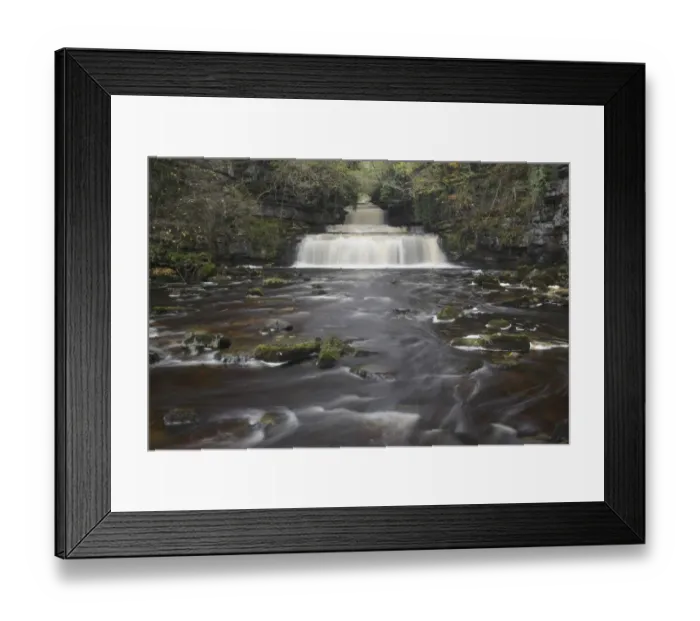Framed Print : View of waterfall and limestone rocks, Cotter Force, Cotterdale Beck, Wensleydale, Yorkshire Dales N. P Framed Print : View of waterfall and limestone rocks, Cotter Force, Cotterdale Beck, Wensleydale, Yorkshire Dales N. P