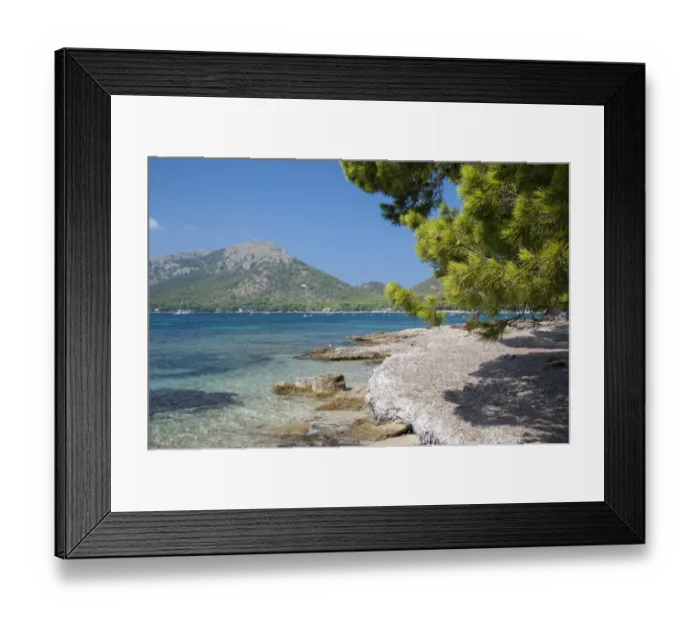 Framed Print : View of coastline, Cap de Formentor, Formentor Peninsula, Majorca, Balearic Islands, Spain, September Framed Print : View of coastline, Cap de Formentor, Formentor Peninsula, Majorca, Balearic Islands, Spain, September