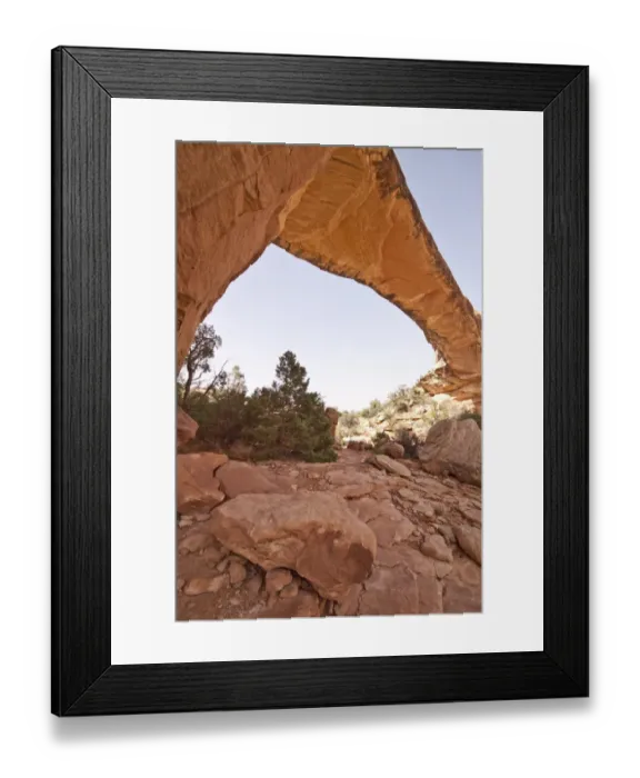 Framed Print : Owachomo Bridge at Natural Bridges National Monument, which is in southeast Utah, America Framed Print : Owachomo Bridge at Natural Bridges National Monument, which is in southeast Utah, America