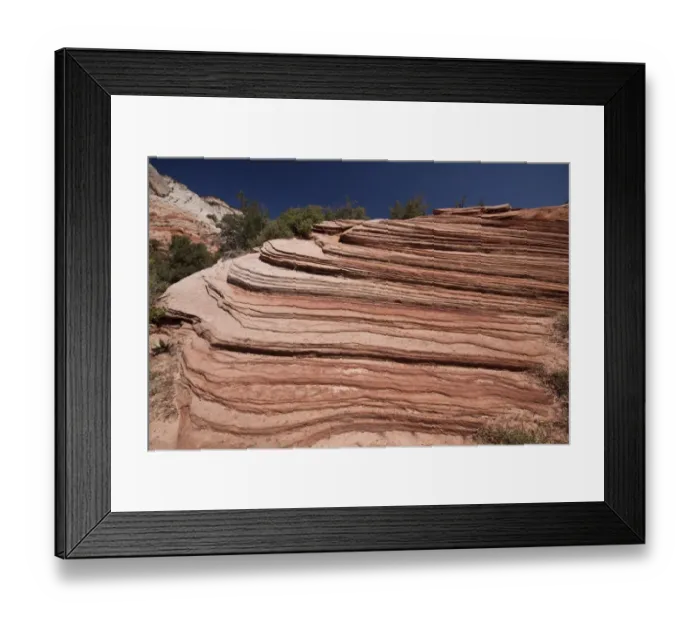Framed Print : Navajo Sandstone is a wide spread geologic formation across the south west United States Framed Print : Navajo Sandstone is a wide spread geologic formation across the south west United States