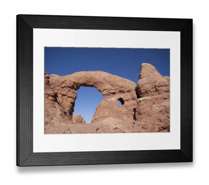 Framed Print : Turret Arch at Arches National Park, Utah, America Framed Print : Turret Arch at Arches National Park, Utah, America