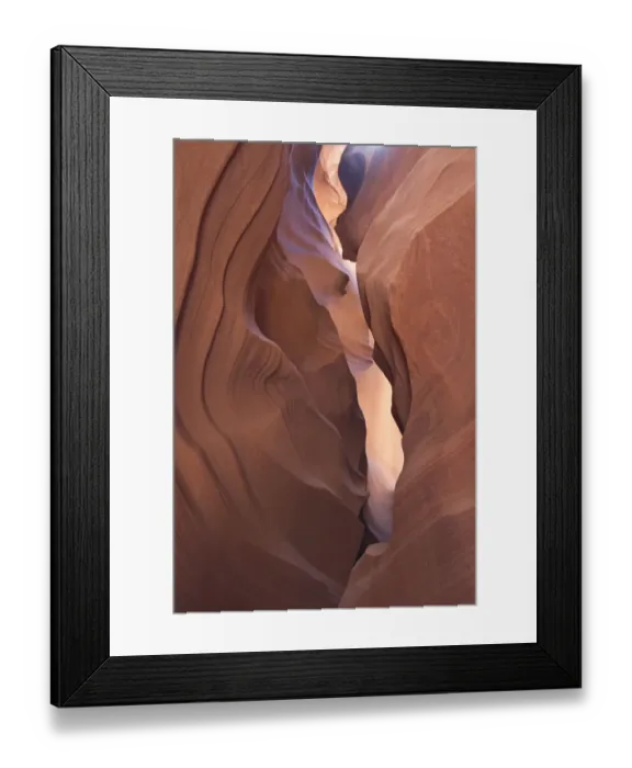 Framed Print : Upper Antelope Canyon was formed by erosion of Navajo Sandstone, primarily due to flash flooding where during monsoon Framed Print : Upper Antelope Canyon was formed by erosion of Navajo Sandstone, primarily due to flash flooding where during monsoon