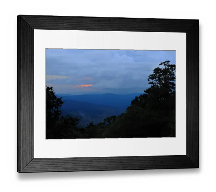 Framed Print : View of mountain range with tropical montane forest habitat at sunset, Nyungwe Forest N. P Framed Print : View of mountain range with tropical montane forest habitat at sunset, Nyungwe Forest N. P