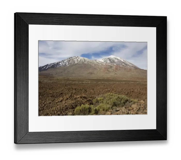 Framed Print : View of volcanic landscape of dormant volcano, Mount Teide, Mount Teide N. P. Tenerife, Canary Islands, February Framed Print : View of volcanic landscape of dormant volcano, Mount Teide, Mount Teide N. P. Tenerife, Canary Islands, February