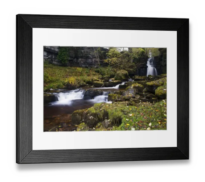 Framed Print : River, cascades and waterfall, Scar House Falls, between Thwaite and Muker, Swaledale, Yorkshire Dales N. P Framed Print : River, cascades and waterfall, Scar House Falls, between Thwaite and Muker, Swaledale, Yorkshire Dales N. P