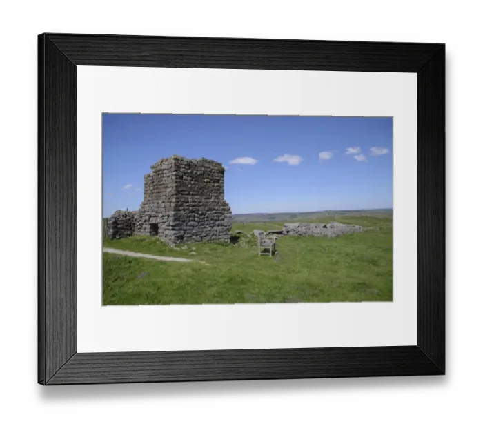 Framed Print : Old lime kiln, Toft Gate Lime Kiln, Greenhow Hill, Nidderdale, Yorkshire Dales, North Yorkshire, England, May