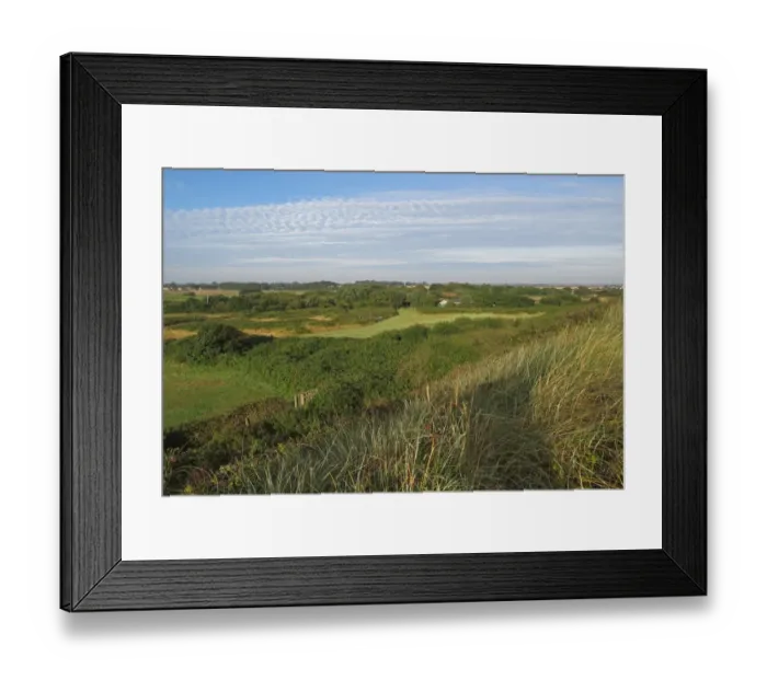 Framed Print : View inland from coastal dunes over scrubland, Hempstead Marshes, Eccles-on-sea, Norfolk, England, September Framed Print : View inland from coastal dunes over scrubland, Hempstead Marshes, Eccles-on-sea, Norfolk, England, September