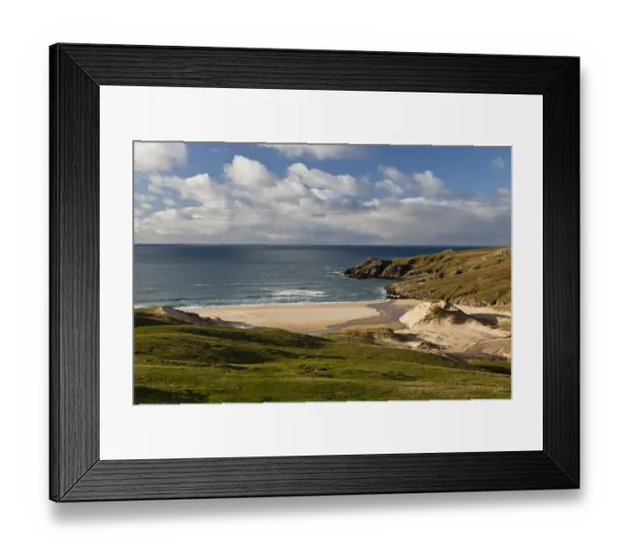 Framed Print : View of coastline with sandy beach, Lossit Bay, Isle of Islay, Inner Hebrides, Scotland Framed Print : View of coastline with sandy beach, Lossit Bay, Isle of Islay, Inner Hebrides, Scotland