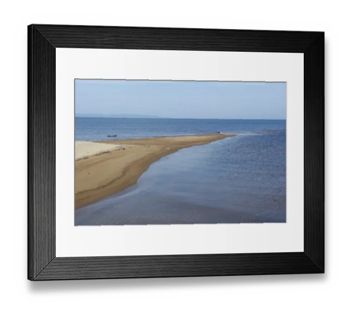 Framed Print : View of sandy beach and sea, Bay of Laholm, Halland County, Sweden, may Framed Print : View of sandy beach and sea, Bay of Laholm, Halland County, Sweden, may