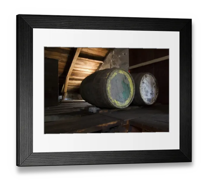 Framed Print : Interior of historic oil refinery with oil barrels, oldest preserved oil refinery in world, Engelsberg Refinery Framed Print : Interior of historic oil refinery with oil barrels, oldest preserved oil refinery in world, Engelsberg Refinery