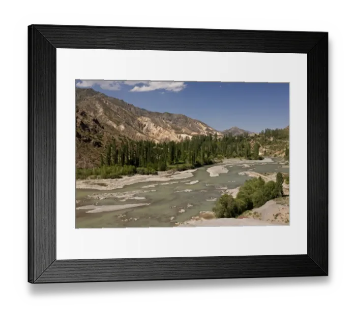 Framed Print : View of unspoilt river valley in area currently being heavily dammed, Coruh River Valley (Coruh Nehri), Anatolia Framed Print : View of unspoilt river valley in area currently being heavily dammed, Coruh River Valley (Coruh Nehri), Anatolia