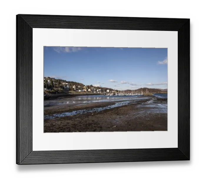 Framed Print : Tarbert is a village in Argyll, Scotland. It is built around East Loch Tarbert, an inlet of Loch Fyne Framed Print : Tarbert is a village in Argyll, Scotland. It is built around East Loch Tarbert, an inlet of Loch Fyne