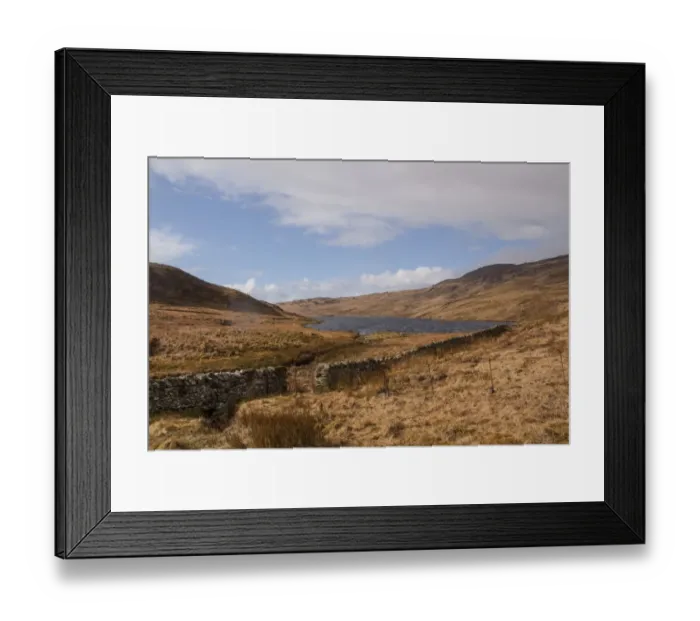 Framed Print : Loch a Bhaile - Mhargaidh on the Ardfin Estate, Isle of Jura, Scotland