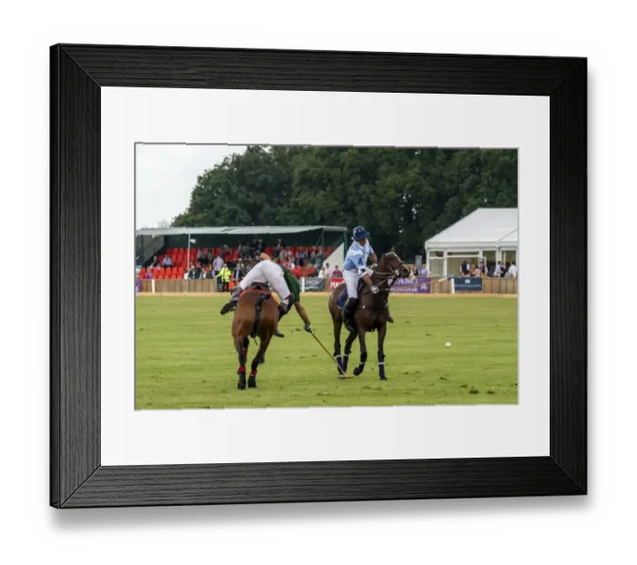 Framed Print : Hopkins international polo at Trinity Park, Ipswich, Suffolk. England against Argentina Framed Print : Hopkins international polo at Trinity Park, Ipswich, Suffolk. England against Argentina