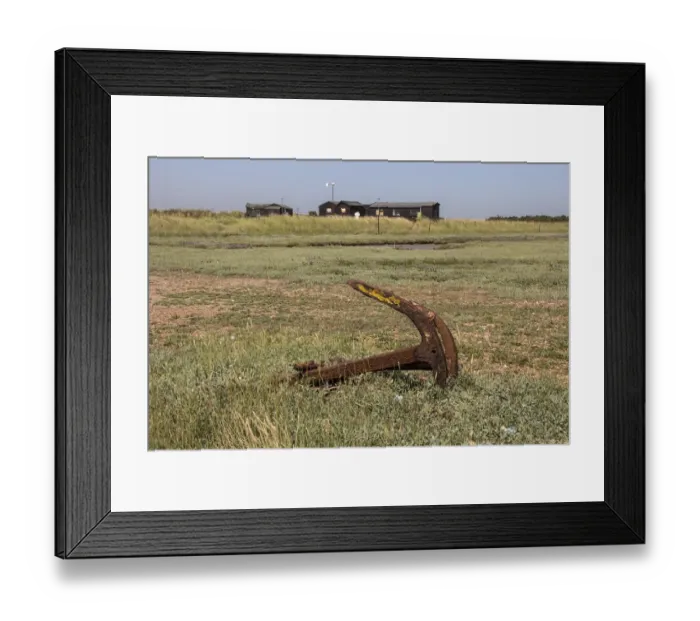 Framed Print : Havergate Island, RSPB reserve buildings Framed Print : Havergate Island, RSPB reserve buildings