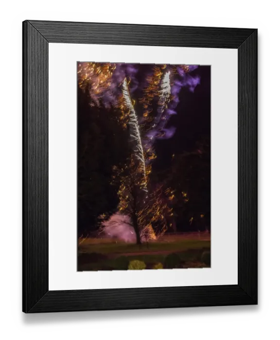 Framed Print : November 5th firework display