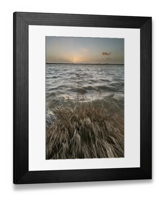Framed Print : Estuary habitat in stormy weather at sunset, Cliffe Pools RSPB Reserve, Cliffe, North Kent Marshes, Thames Estuary Framed Print : Estuary habitat in stormy weather at sunset, Cliffe Pools RSPB Reserve, Cliffe, North Kent Marshes, Thames Estuary