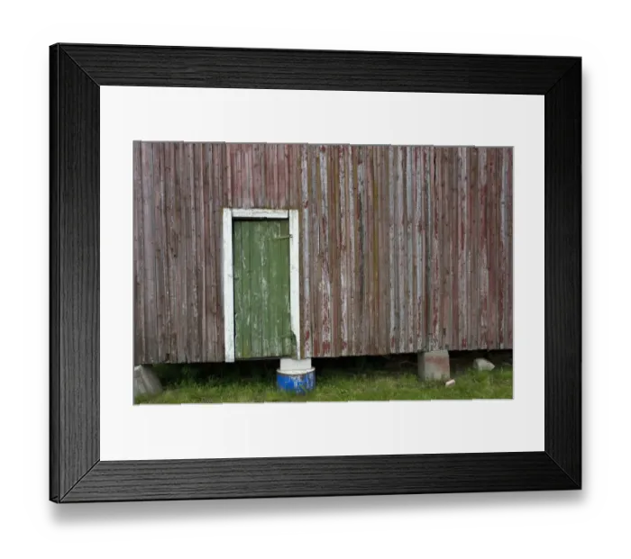 Framed Print : Barn door, Sweden, June Framed Print : Barn door, Sweden, June
