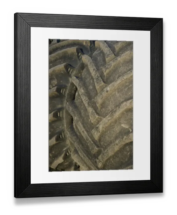 Framed Print : John Deere 9400 tractor, close-up of dual wheels and tyres, Sweden, may Framed Print : John Deere 9400 tractor, close-up of dual wheels and tyres, Sweden, may
