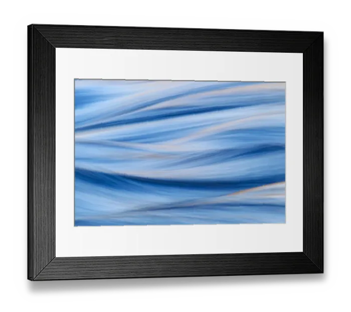 Framed Print : Abstract river water in motion, River Whiteadder, Berwickshire, Scottish Borders, Scotland, December Framed Print : Abstract river water in motion, River Whiteadder, Berwickshire, Scottish Borders, Scotland, December