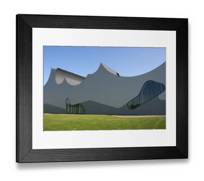 Framed Print : Modern architecture at science theme park, Danfoss Universe, Nordborg, Jutland, Denmark, may Framed Print : Modern architecture at science theme park, Danfoss Universe, Nordborg, Jutland, Denmark, may