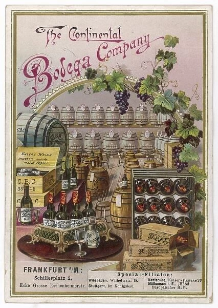 Advert  /  Bodega Wine 19C