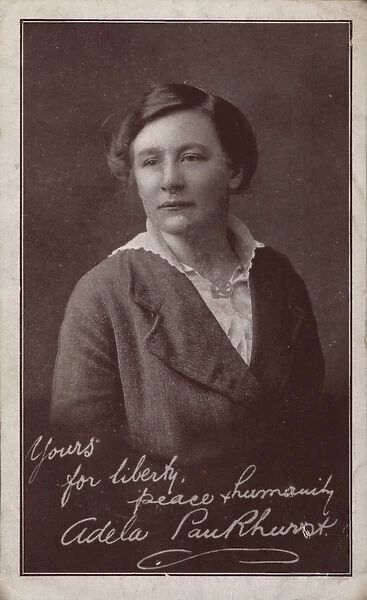 Adela Pankhurst Suffragette